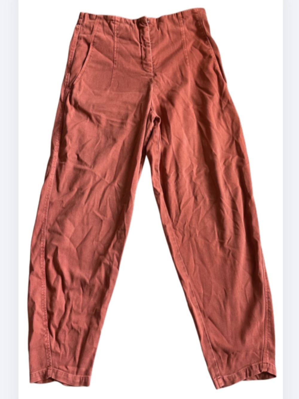 VINTAGE/RARE - Oska Tapered Barrel-Leg Trousers